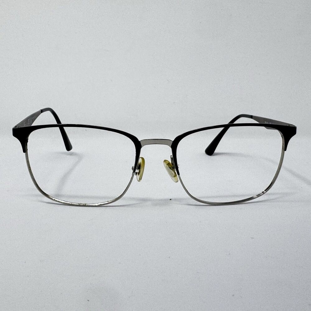 Ray-Ban RB6421 2997 Matte Black Silver Eyeglass Frames 54-18-145